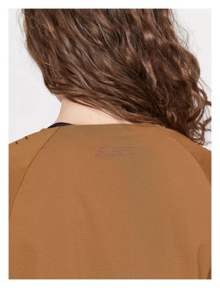 Maillot manches courtes CRAFT Pro Trail Femme Marron