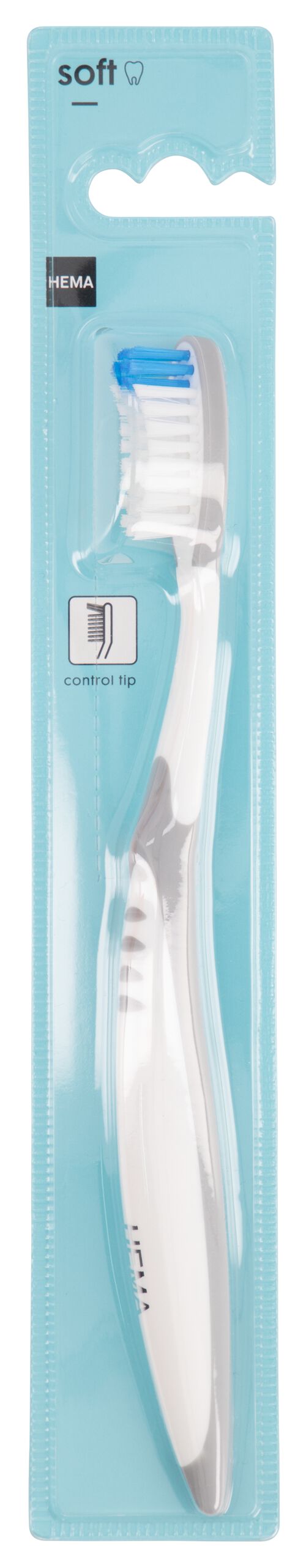 brosse à dents avec pointe de contrôle - soft
