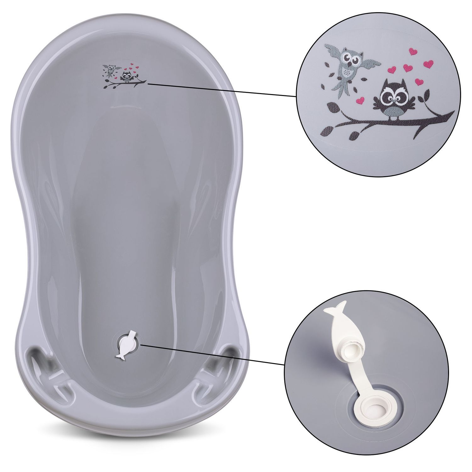 Babykajo 2 Set Baby Badewanne + Baby Wanneneinsatz.