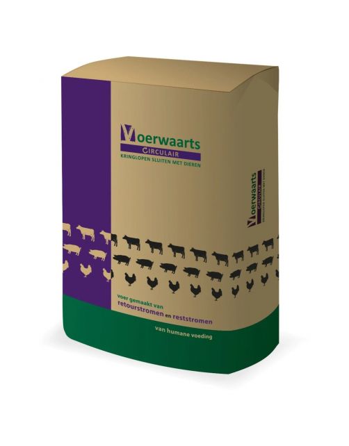 Voerwaarts Circulaire Legkorrel - Kippenvoer - 4 kg Geschikt Voor Alle Volwassen Kippen