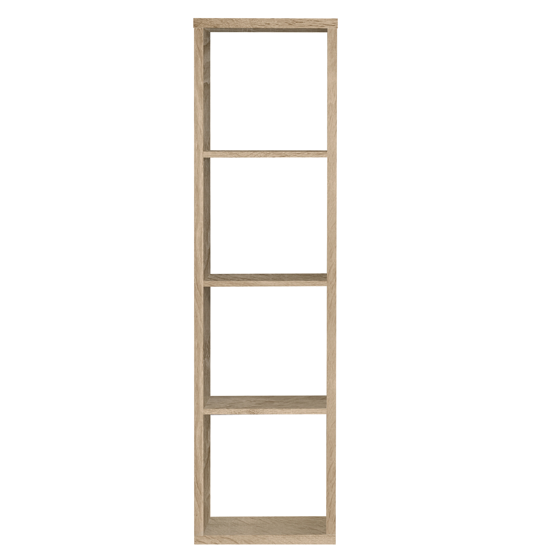 Standregal - Sonoma Eiche - 1x4 Fächer
