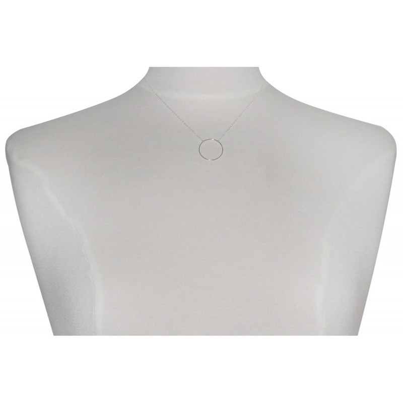 Collier Argent Cercle