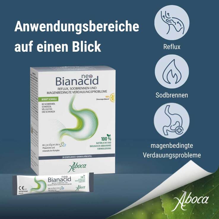 Neo Bianacid Granulatbeutel Zitronengeschmack, 20 St