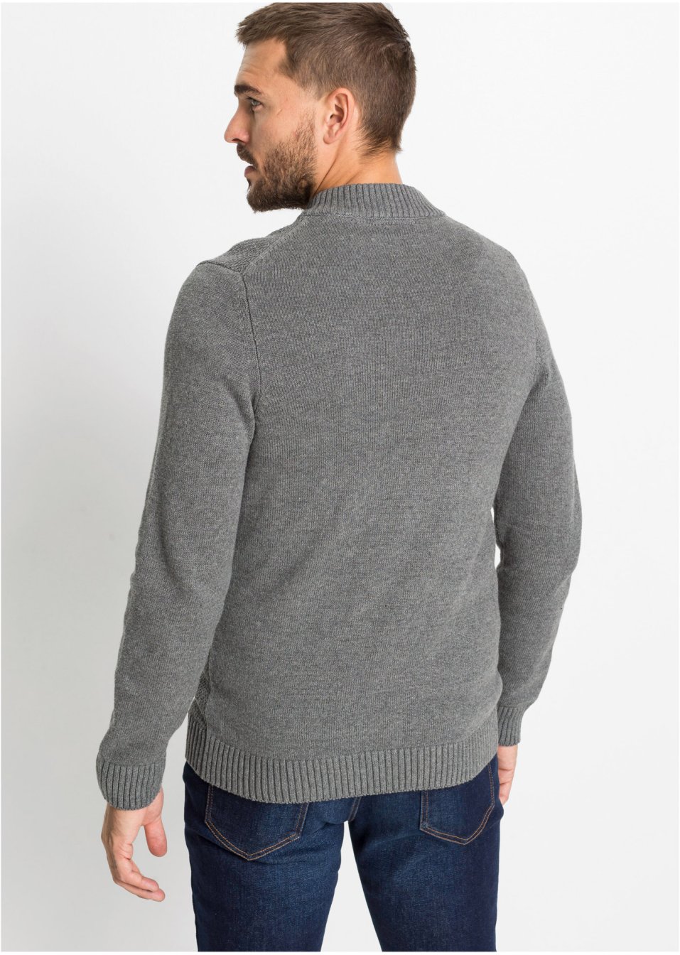Gilet en maille coupe confort
