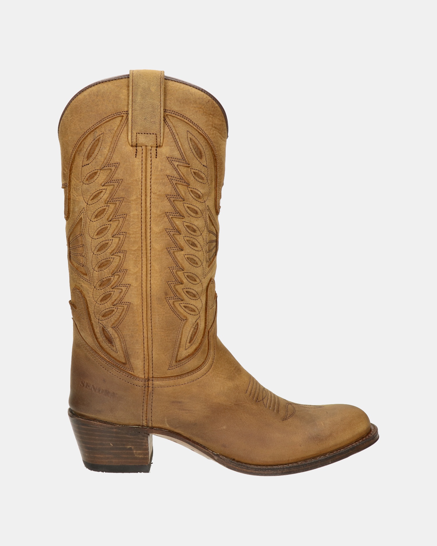 Sendra Debora Flex Cowboylaarzen  - cognac