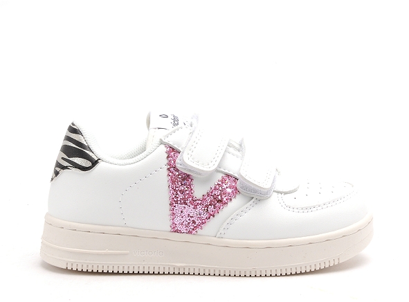 Victoria basses enfant tiempo efecto piel 1124106 blanc