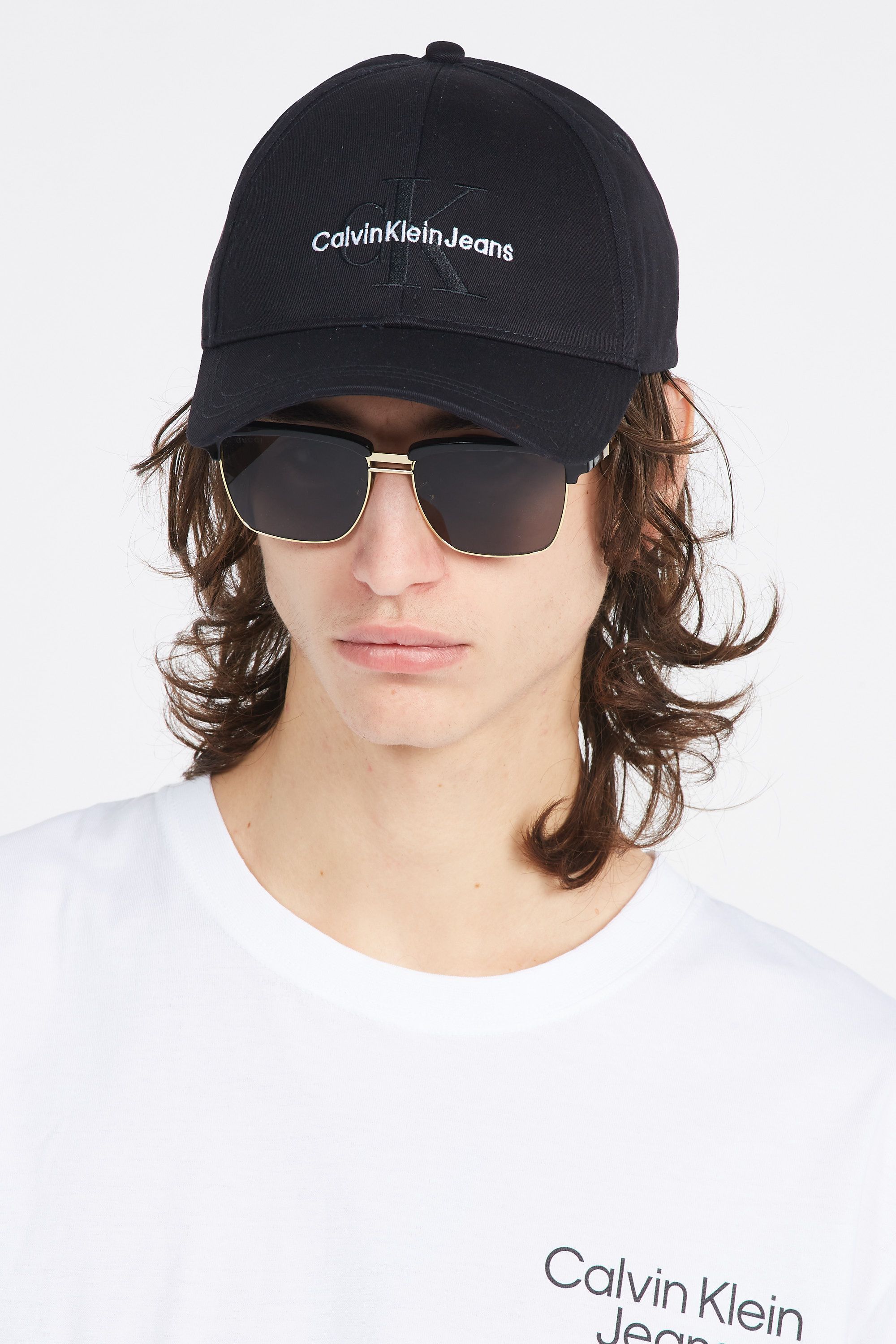 CALVIN KLEIN JEANS Casquette MONOGRAM CAP Noir
