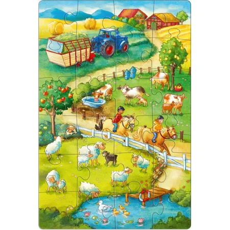 HABA 306162 Puzzles Bauernhof