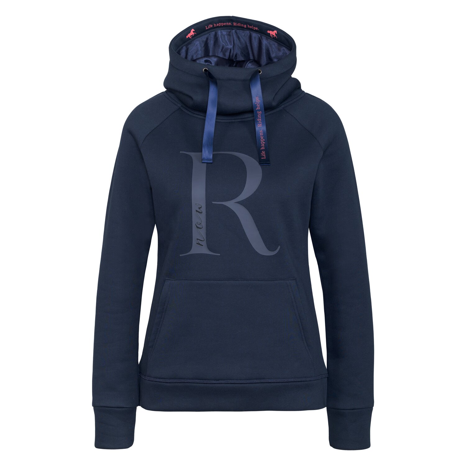 RIDE now Sweathoodie mit hohem Kragen  - navy