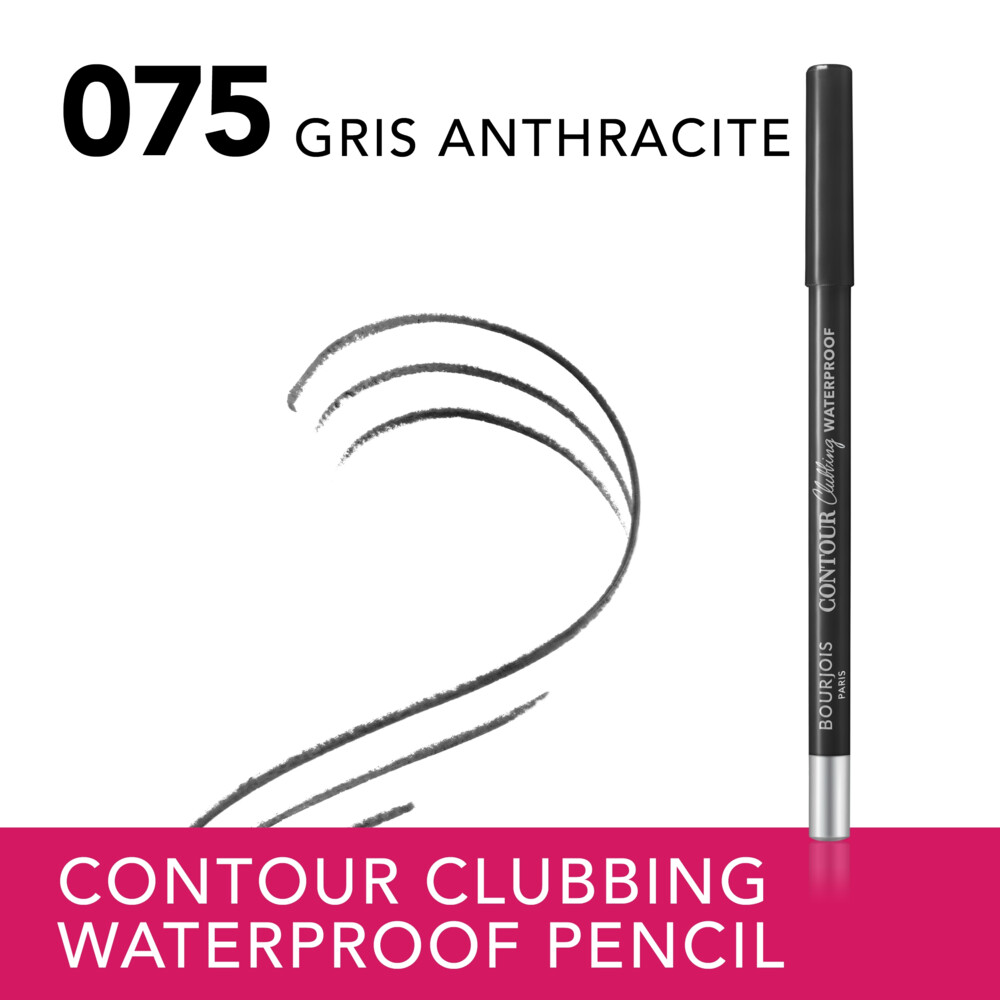 Bourjois Contour Clubbing Waterproof Oogpotlood Gris Anthracite 751.2 gr