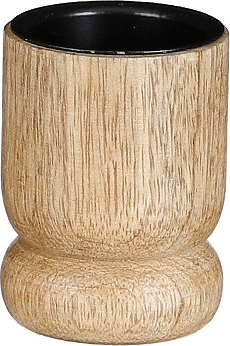 Kandelaar Lissy naturel D 5,5 H 7 cm