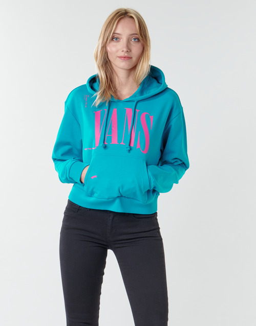 Vans - WM KAYE CROP HOODIE - Bleu
