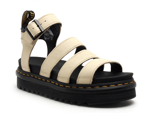 Dr martens nu pieds plats femme blaire beige