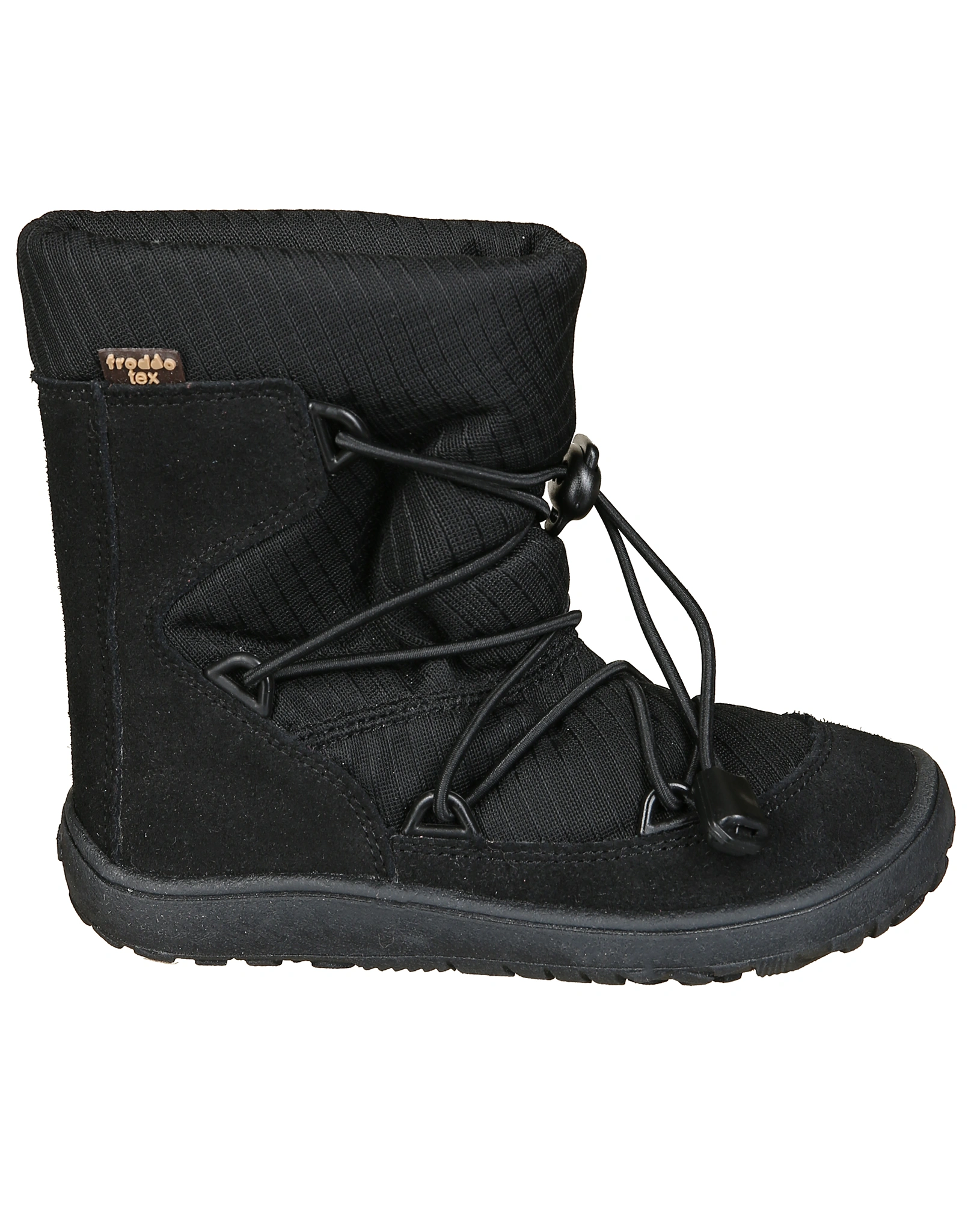Winterboots BAREFOOT TEX TRACK WOOL in black