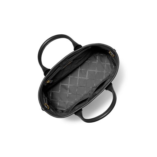 Michael Kors Luisa Skuldertaske, Sort