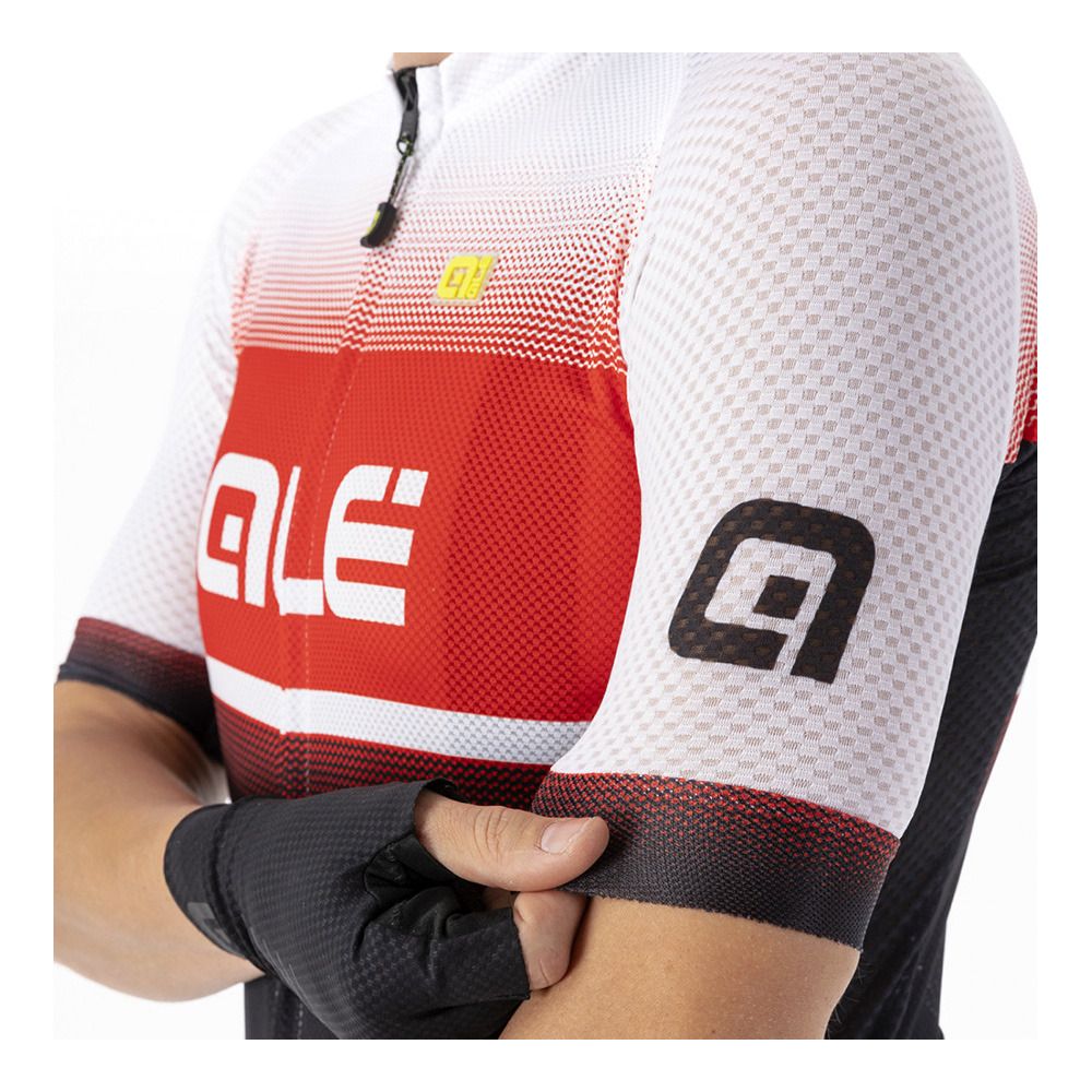 Ale BLEND - Maillot Homme black/red/white
