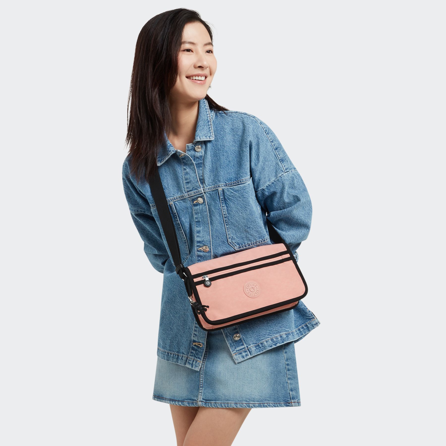 ELANA Petit sac à bandoulière à fermeture magnétique - Tender Rose M2