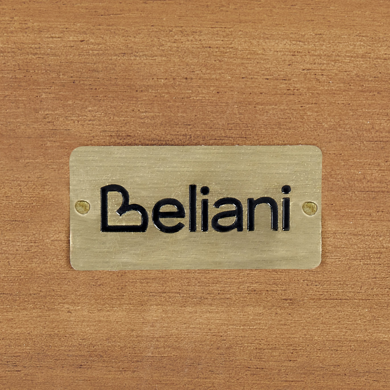 Beliani - BARATTI - Tuintafel - Lichtbruin - Acaciahout