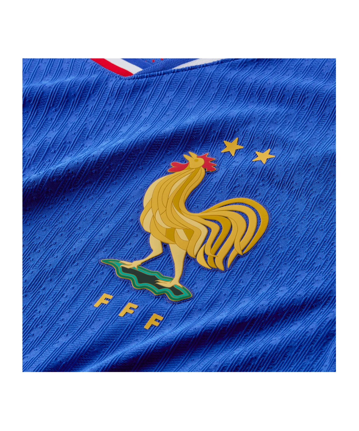 Nike Frankreich Auth. Trikot Home EM 2024 Blau F452