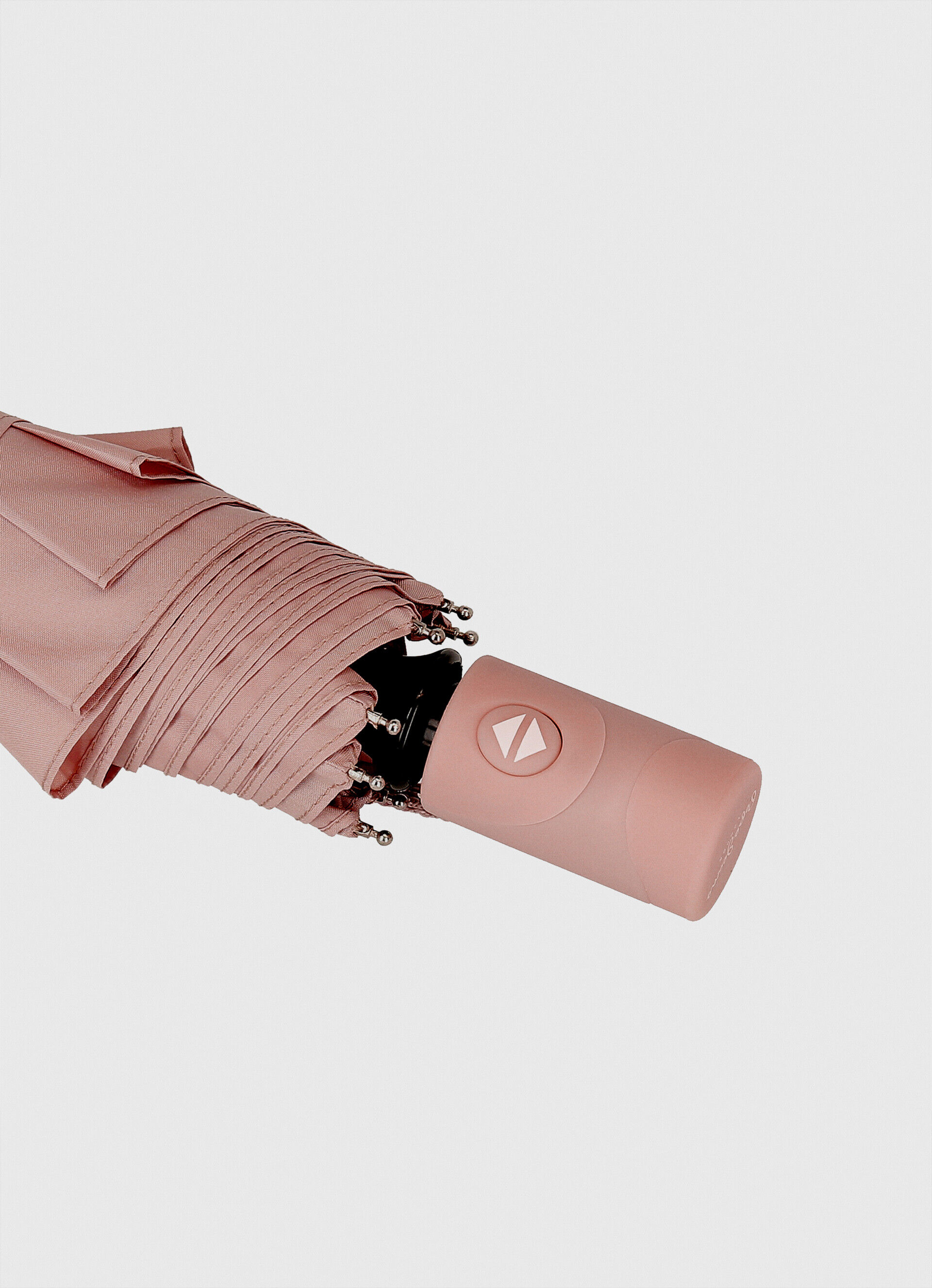 Guarda-chuva dobrável automático Macy - rosa acinzentado, tamanho único