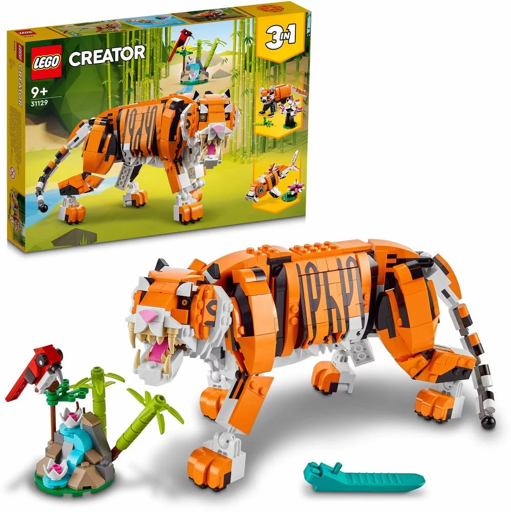 LEGO®CREATOR 31129 - SA MAJESTE LE TIGRE