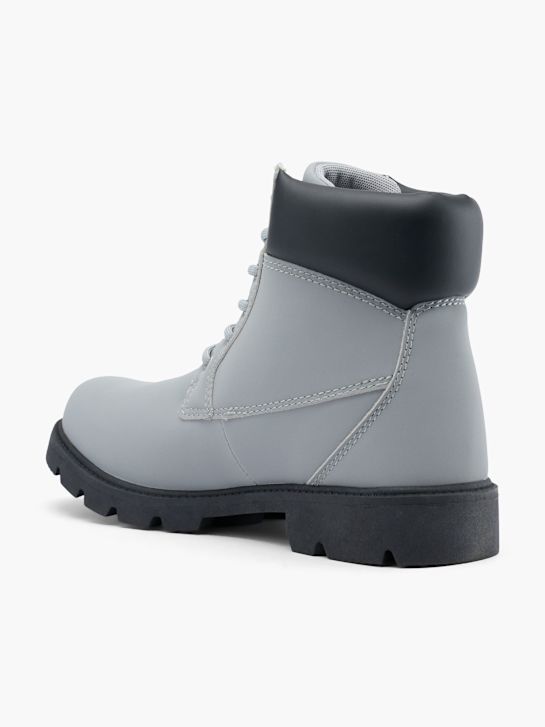Vty Schnür-Stiefelette Grau