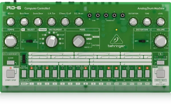 Behringer RD-6-LM, DC, 2 W, 9 V, 0,67 A, 305 mm, 165 mm