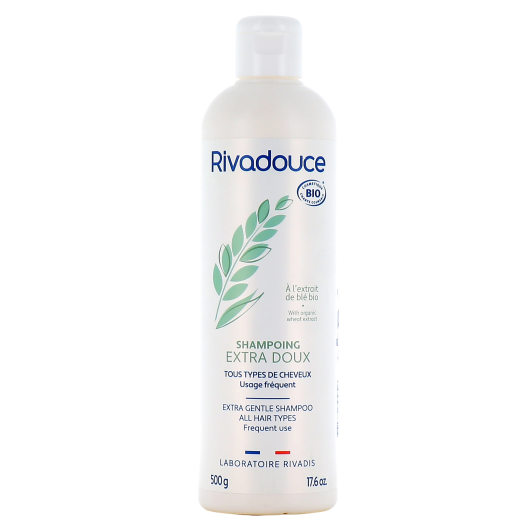 Rivadouce shampoing bio extra doux usage fréquent