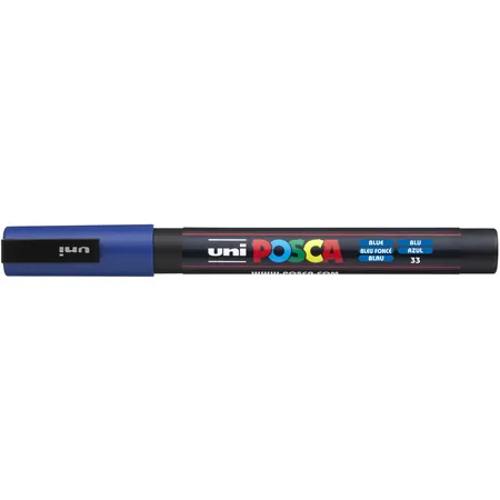 Posca Marker UNI POSCA PC-3M marineblau