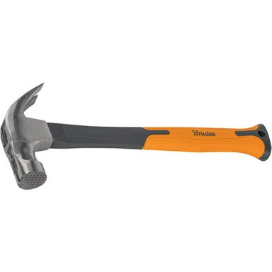 Marteau de charpentier, 450 g, anthracite/orange