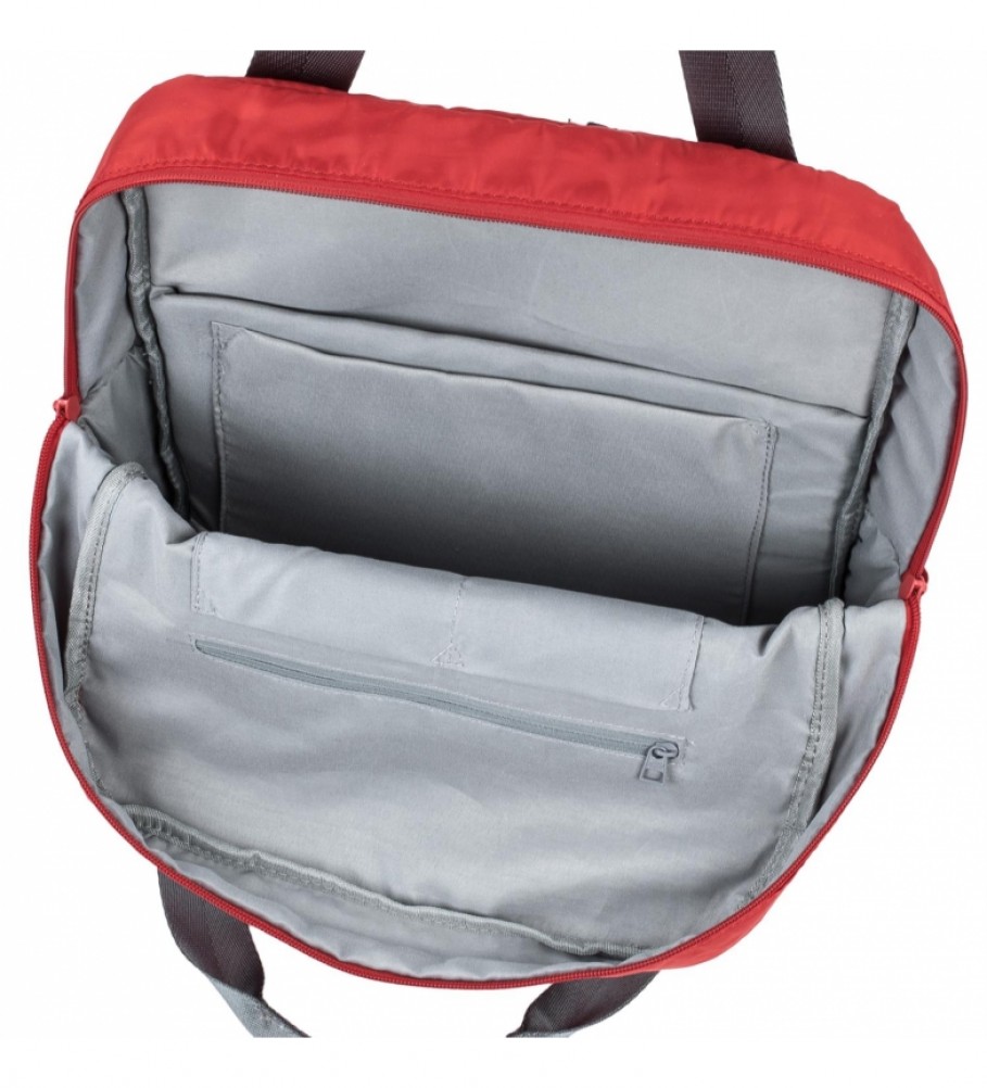 Mochila Skechers Unissex Griffinc S901 vermelha - 39x30x10cm -