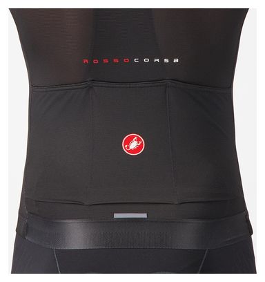 Maillot à Manches Courtes Aero Race 8S Homme Noir