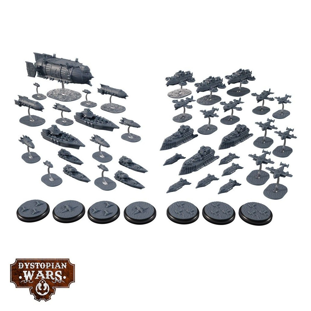 Dystopian Wars: Sturginium Skies - Two Player Starter Set