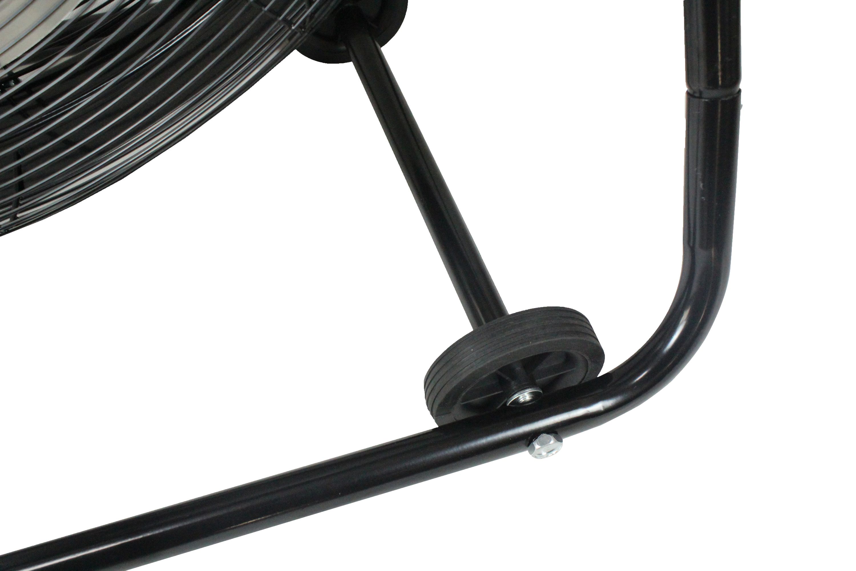 Bodenventilator 76 cm schwarz