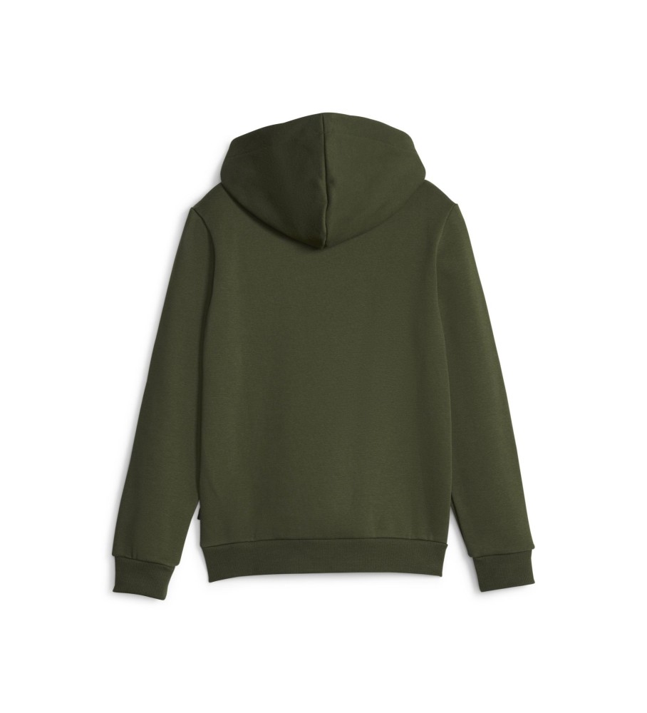 Moletom com capuz Puma Essentials+ Two-Tone Big Logo - Verde