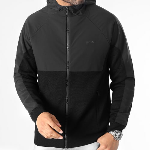 Veste Zippée Capuche 50482404 Noir