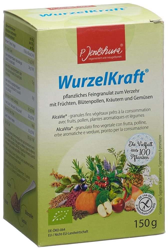 JENTSCHURA WurzelKraft<br>150 g, Granulat, Feingranulat Bio