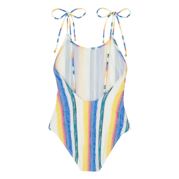 Lison Paris Maillot de Bain 1 pièce Rayé Havana | Jaune