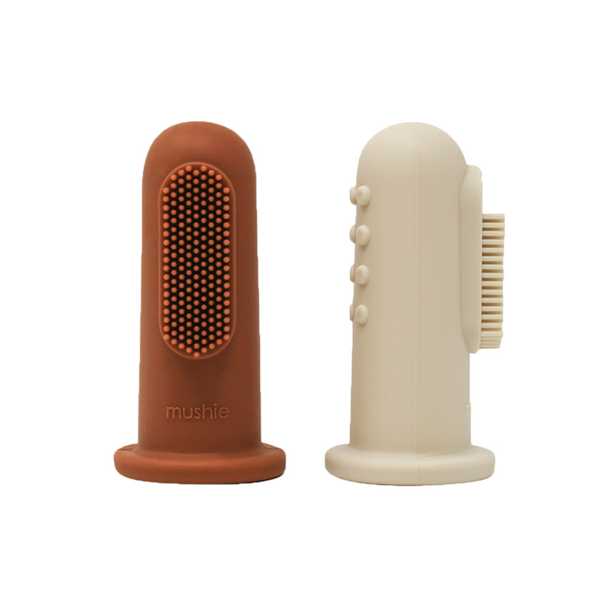 Lot de 2 brosses à dents Shifting - Sable/Terracotta