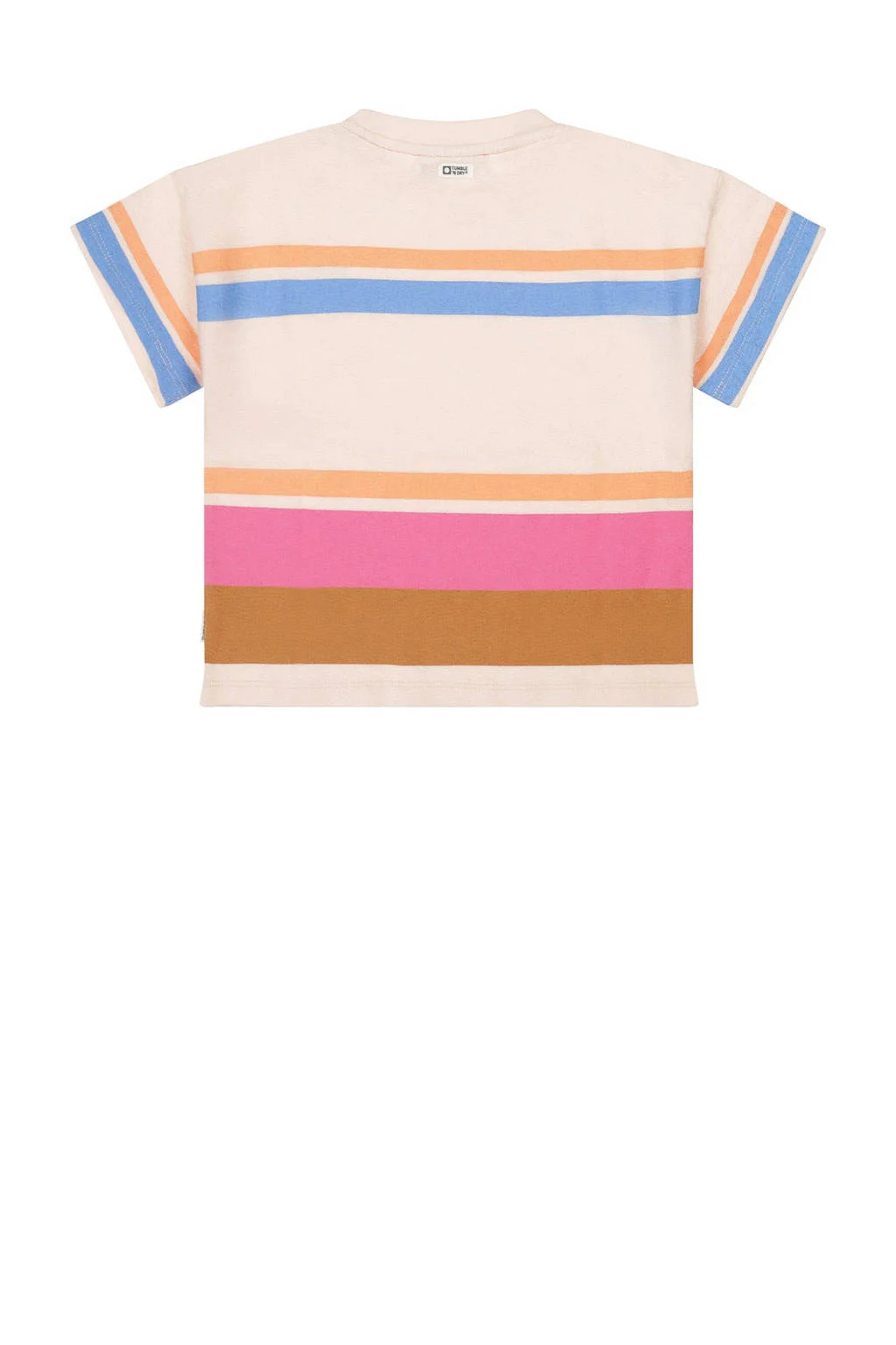 Tumble 'n Dry gestreept T-shirt Sorbet offwhite/multicolor