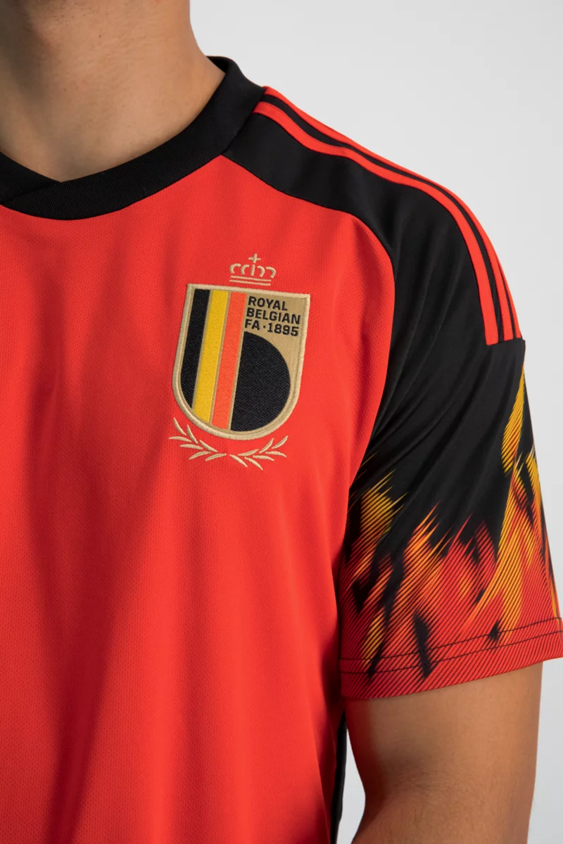 adidas Performance Belgien Home Replica Herren Fussballtrikot WM 2022