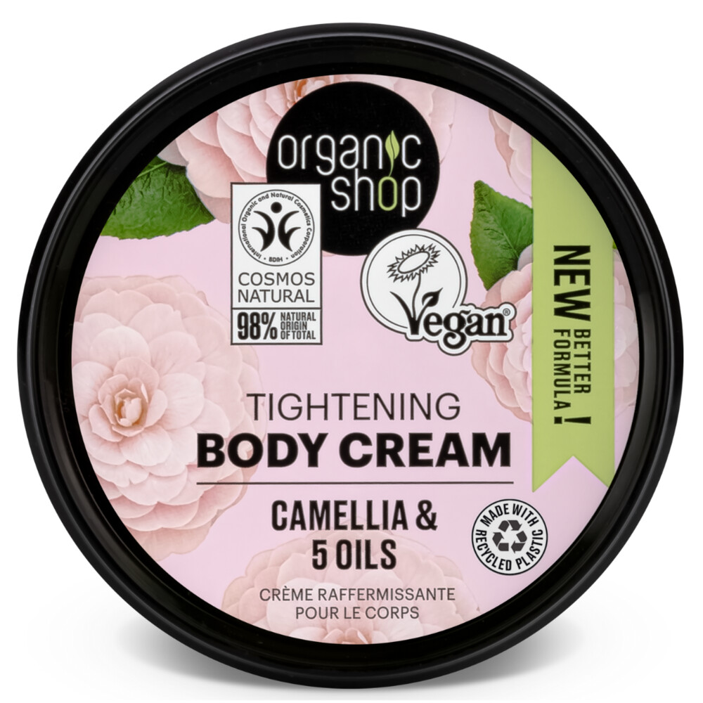 Organic Shop Tightening Bodycrème Camellia250 ml