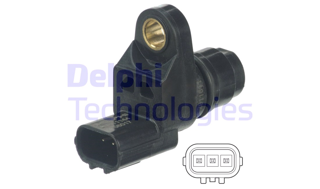Sensor, knastakselposition