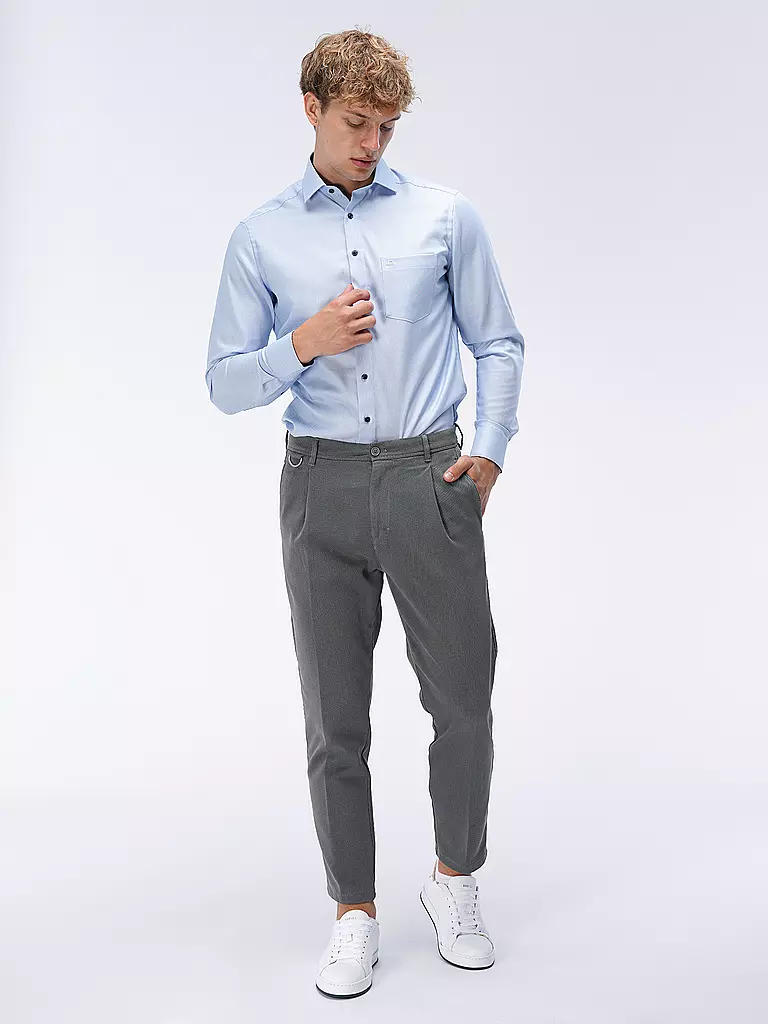 OLYMP Hemd Modern Fit  blau