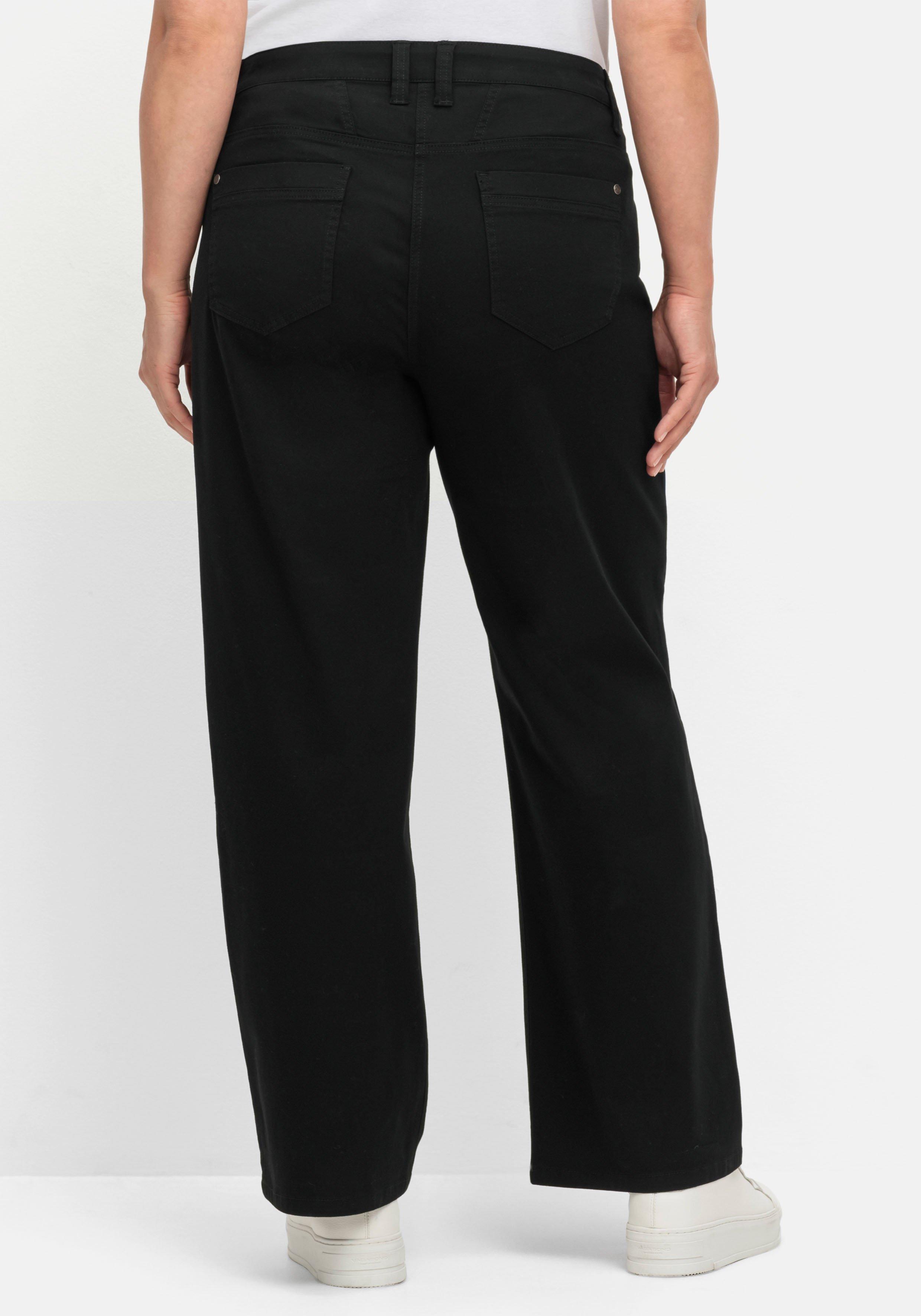 Weite Hose im Curvy-Schnitt ELLA