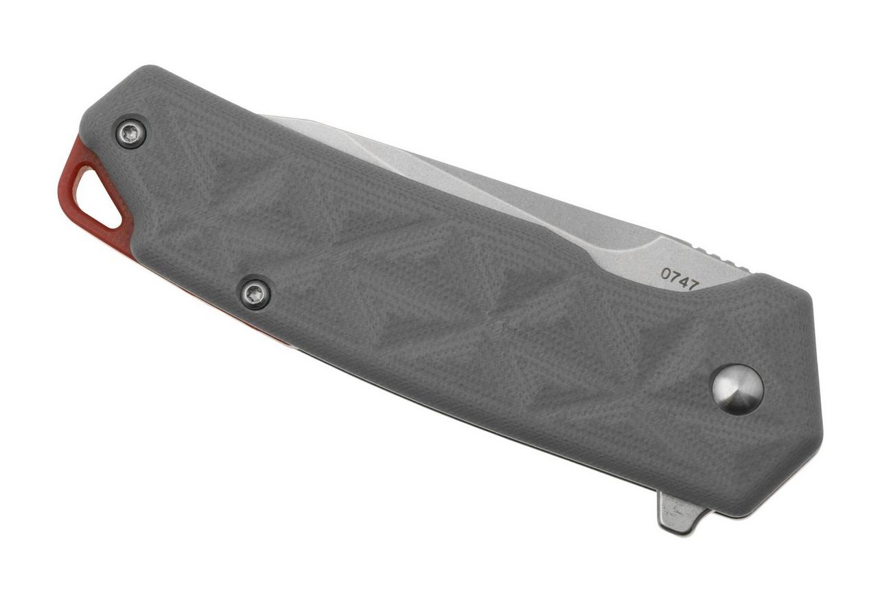 Böker Plus Gemtek 01BO553, D2, Grey G10, zakmes, Alessandra de Santis design