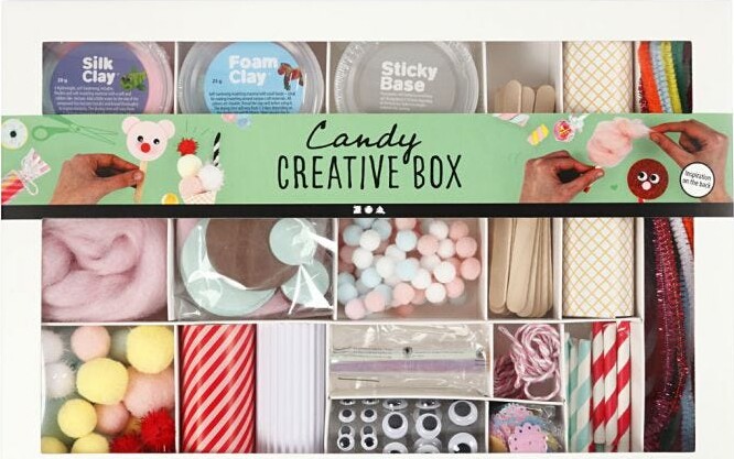 Kreativ Diy Kasse - Slik - Diy Kit