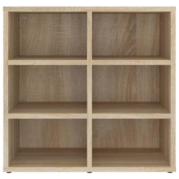 vidaXL Skoskap sonoma eik 2 stk 52,5x30x50 cm