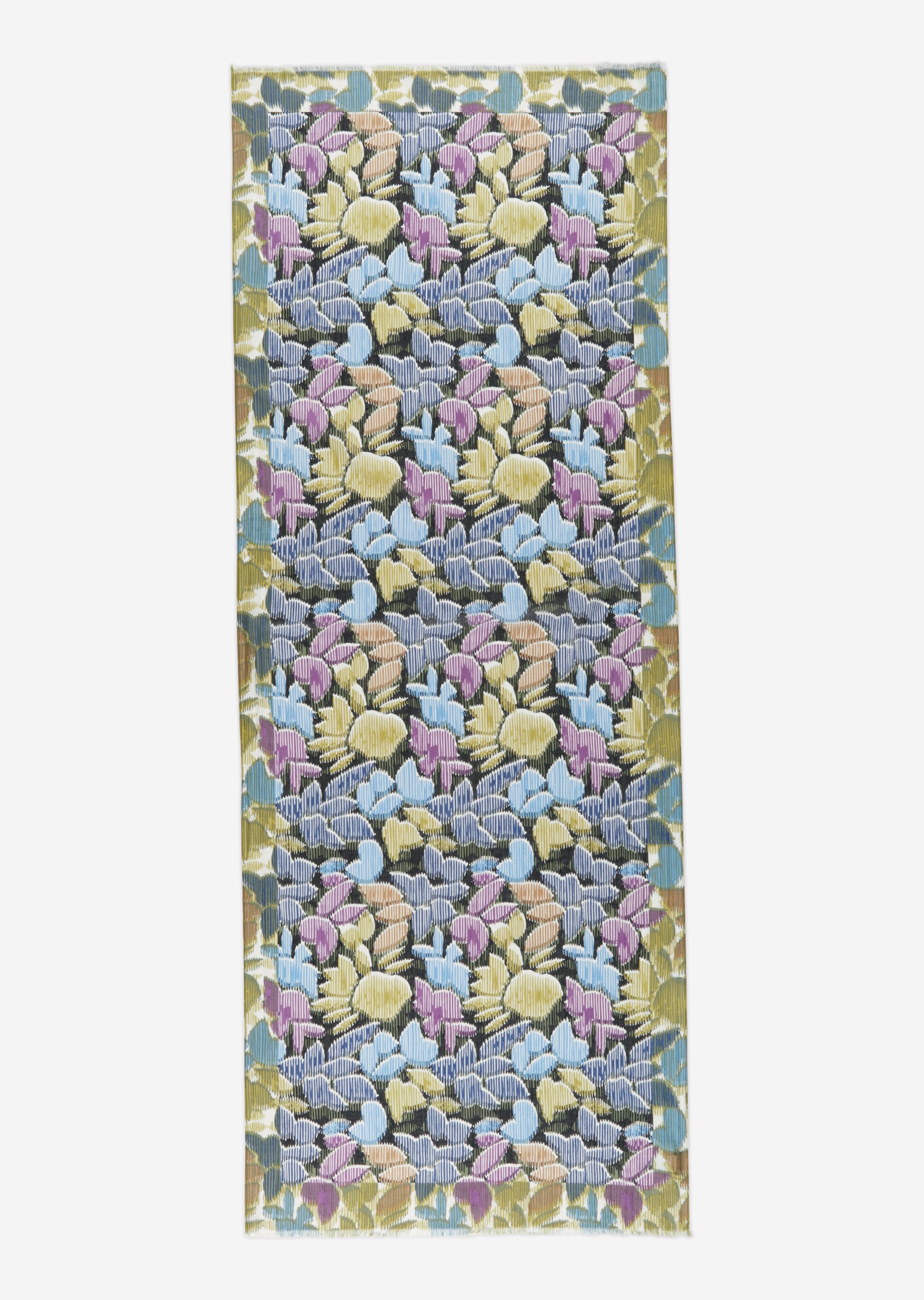 Schal mit Allover-Printmit Tencel™ Lyocell