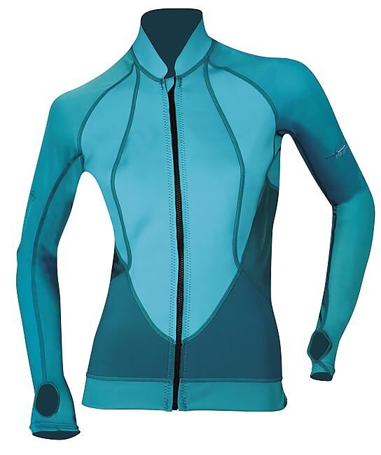 BEUCHAT - VESTE ZIPPE BUSTE NEO 2MM MANCHES LYCRA FEMME